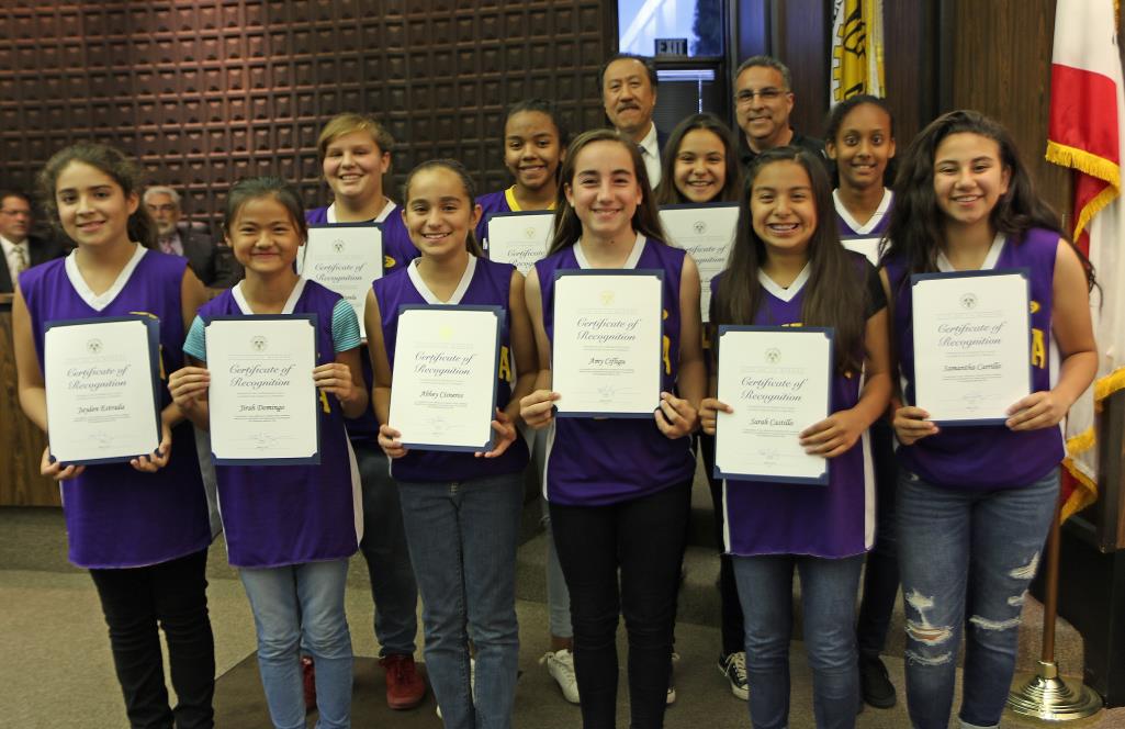 2017 La Mirada National Junior Basketball Girls Sparks Team